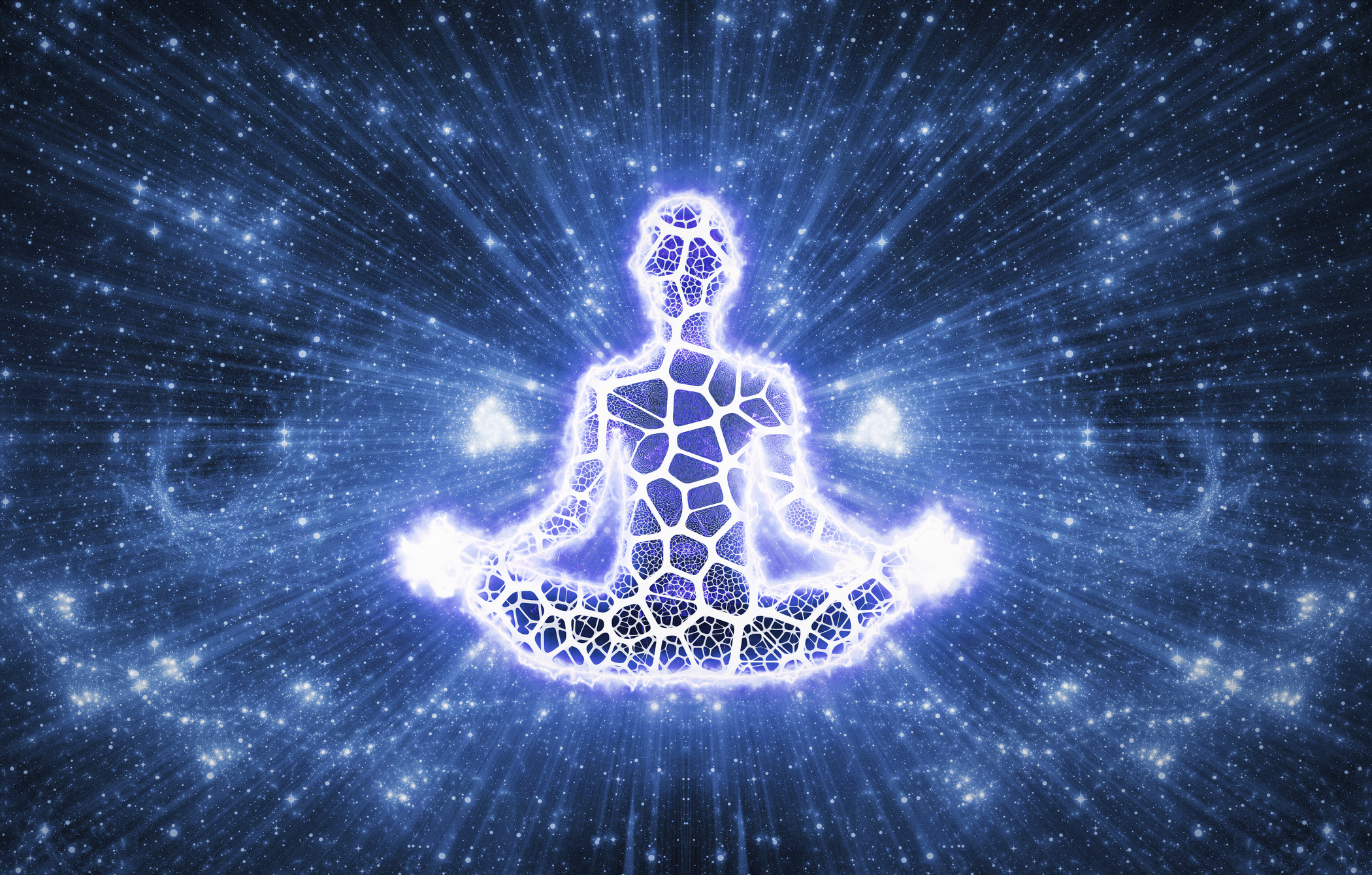 Meditation Abstract Spiritualism Yoga Concept V2